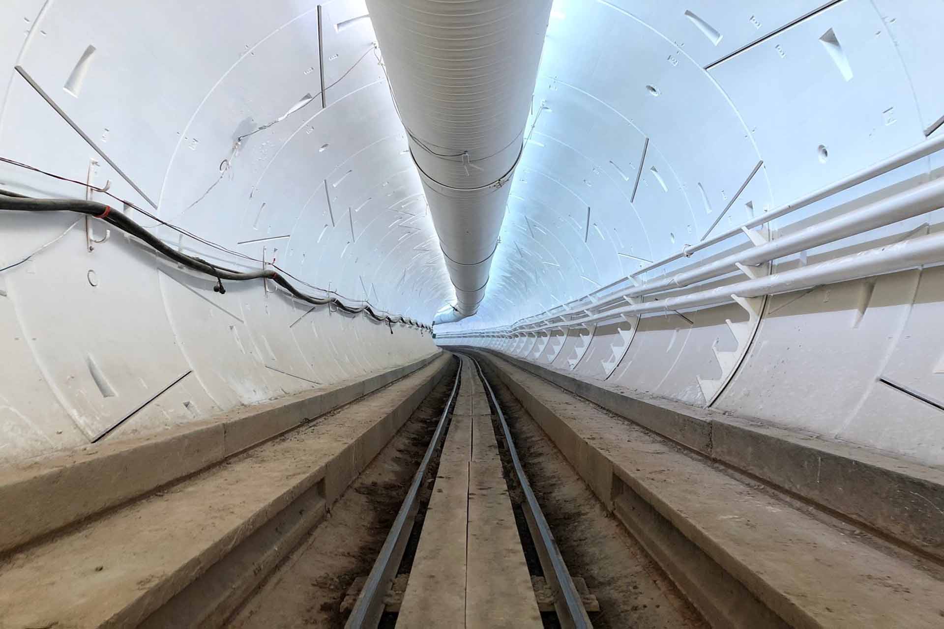 Elektroauto-Tunnel