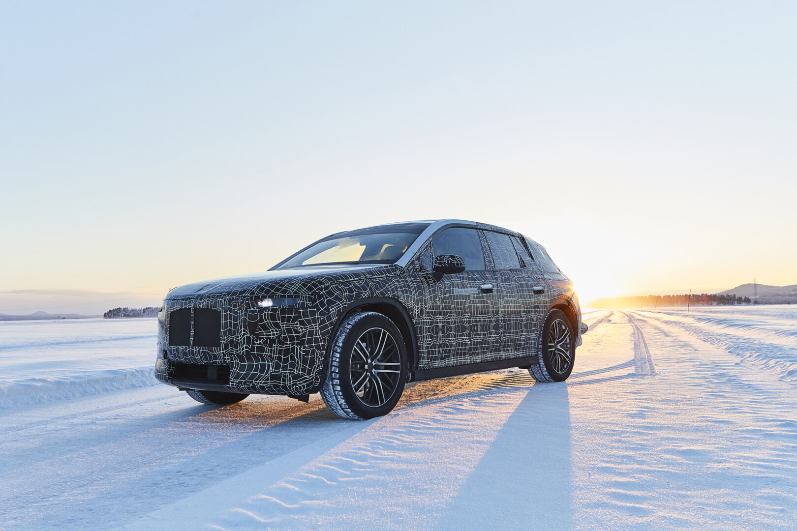 BMW iNext Winterfahrttest