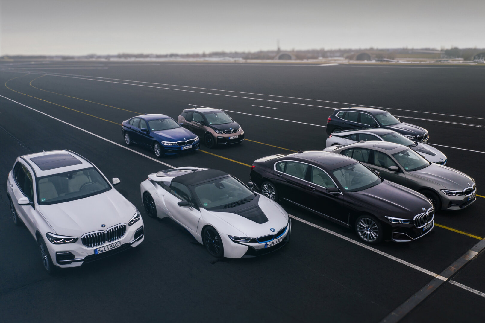 BMW E-Auto Flotte